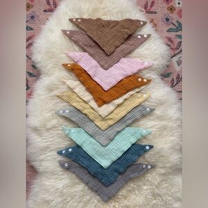 10 Pack Baby Bandana Bibs